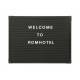 Panou "WELCOME" / Letter Board